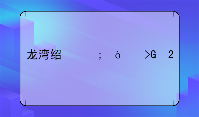 龙湾经济开发区