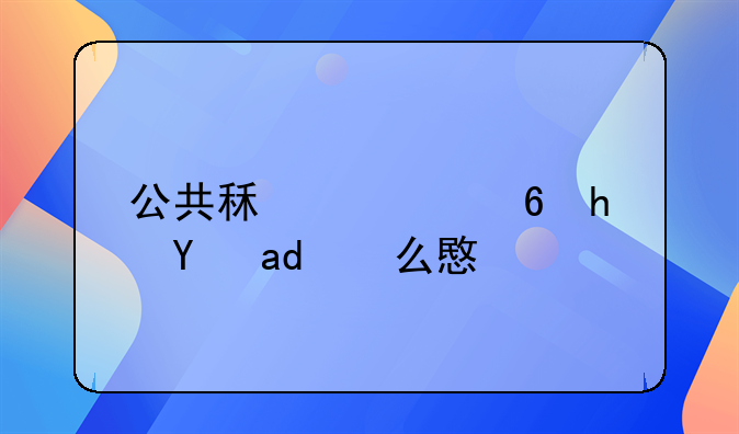 公共租赁住房是什么意思