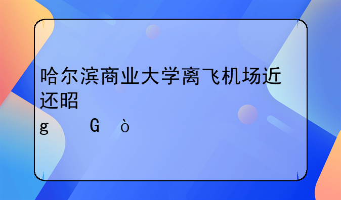 哈尔滨商业大学离飞机场近还是离火车站近？